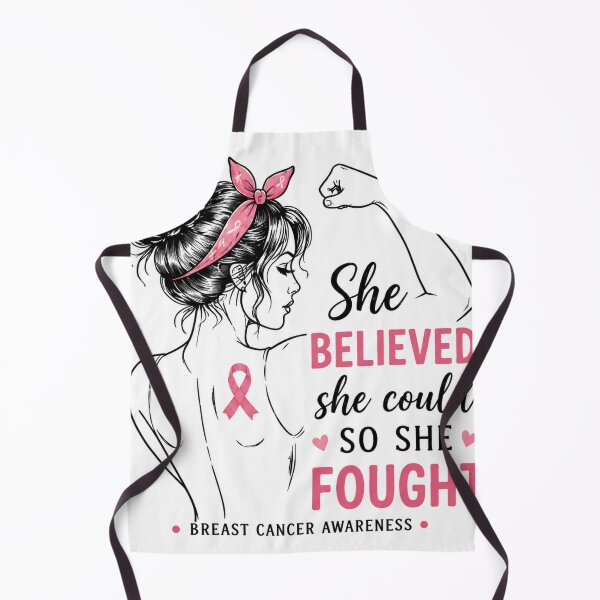 Item preview, She Believed She Fought Breast Cancer Design designed and sold by ⭐ AURA STUDIO.