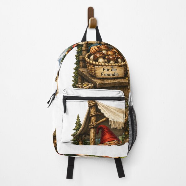 Item preview, Funny Gnome Mushroom Seller – Für die Freundin & Für die Schwiegermutter | German Forest Humor designed and sold by Alpine-Ink.