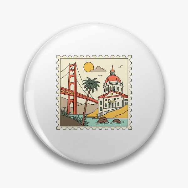Item preview, San Francisco California City Travel Souvenir Landmark designed and sold by Simsimah26Parks.