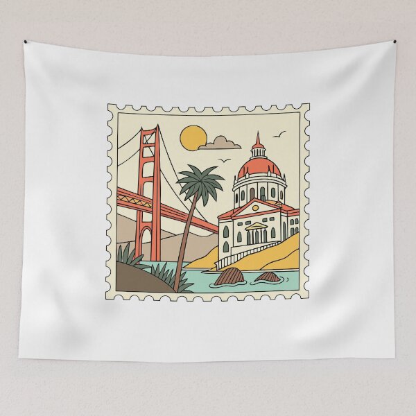 Item preview, San Francisco California City Travel Souvenir Landmark designed and sold by Simsimah26Parks.