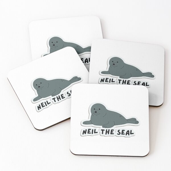 Item preview, Neil the seal designed and sold by Shresart ✨.
