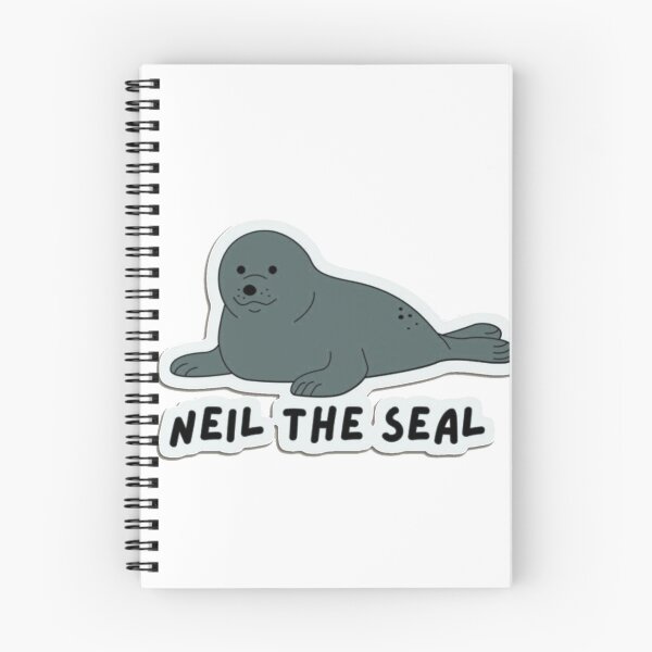 Item preview, Neil the seal designed and sold by Shresart ✨.