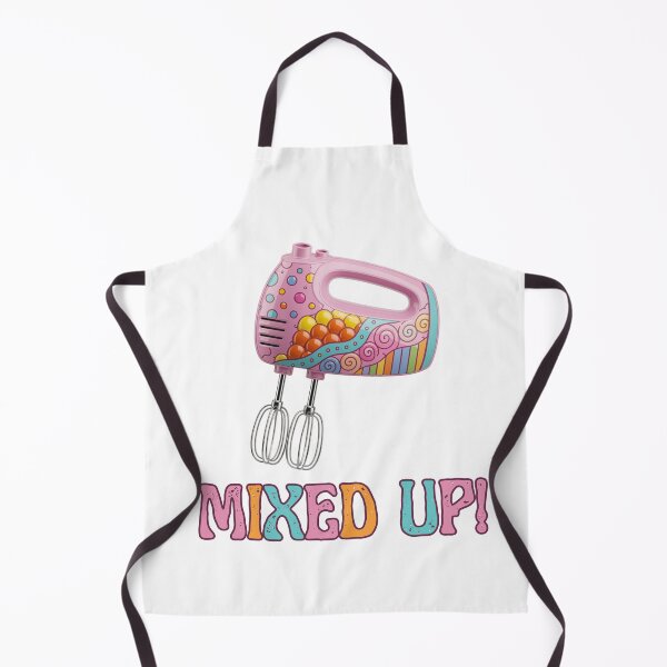 Item preview, Mixed Up! - Cute Colorful Vintage Hand Mixer Pop Art Design designed and sold by Inka Moon Design.