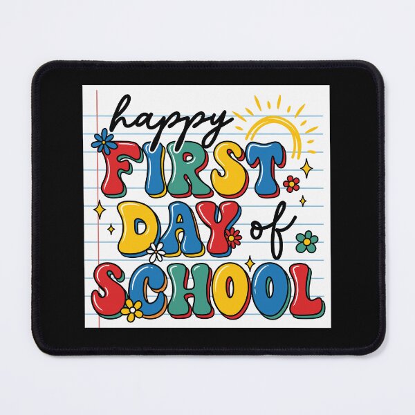 Item preview, Groovy First Day of School Kids Teacher designed and sold by KroghDs.
