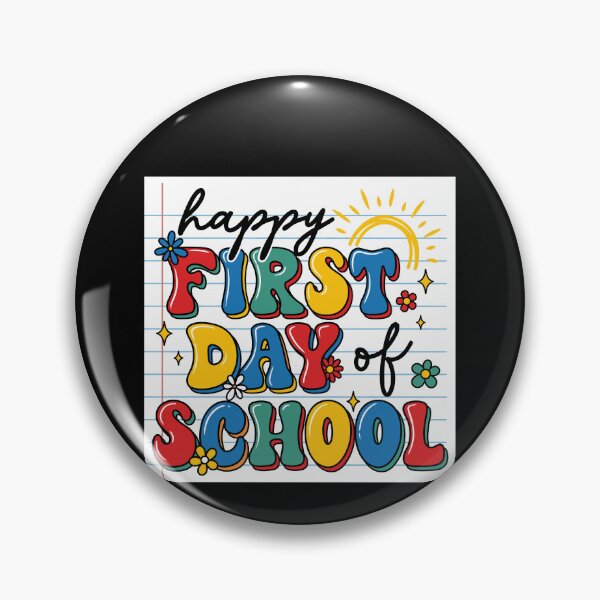 Item preview, Groovy First Day of School Kids Teacher designed and sold by KroghDs.