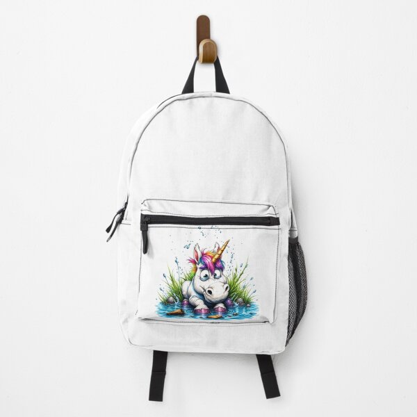 Item preview, Cute Donkey Unicorn Fantasy Creature Illustration | Funny Magical Animal Art designed and sold by bambooks.tabooks.