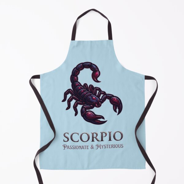 Item preview, Scorpio Daily Horoscope Zodiac Design – Passionate & Mysterious Scorpion Astrology Art designed and sold by Bhaskar Digital Art.