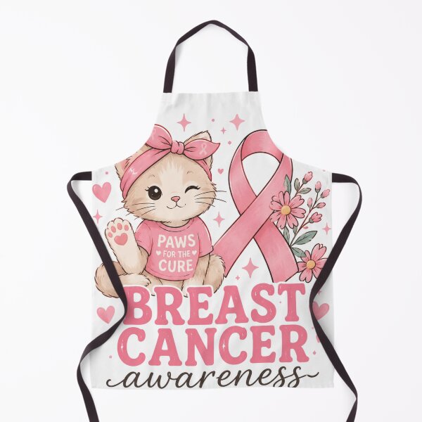 Item preview, Paws for the Cure Cat Design designed and sold by ⭐ AURA STUDIO.