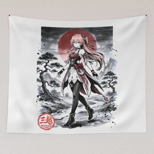 Item preview, Guinaifen Sumi-e designed and sold by Mitsugoshi.