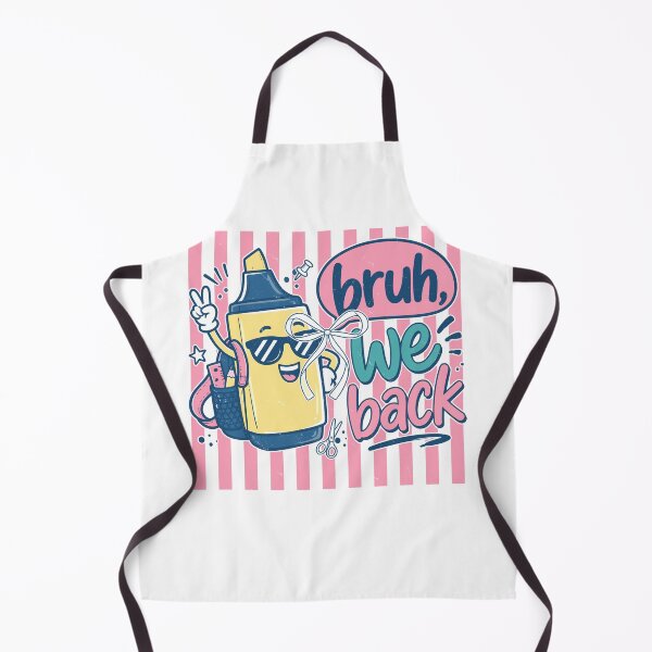 Item preview, Bruh We Back Highlighter Back to School Kids designed and sold by KroghDs.