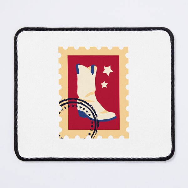 Item preview, Western Cowboy Boot Country Stamp Texas Patriot designed and sold by Simsimah26Parks.