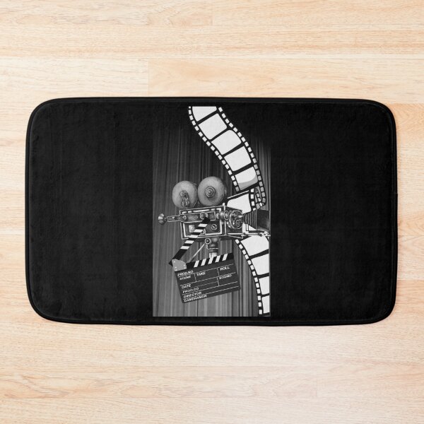 Item preview, Through the Lens – Vintage Cinema Camera Noir Edition v3 - for dark background designed and sold by WheelieGdArt.