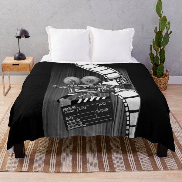 Item preview, Through the Lens – Vintage Cinema Camera Noir Edition v3 - for dark background designed and sold by WheelieGdArt.