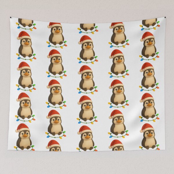 Item preview, Christmas Waimanu Penguin designed and sold by Sillytoe.