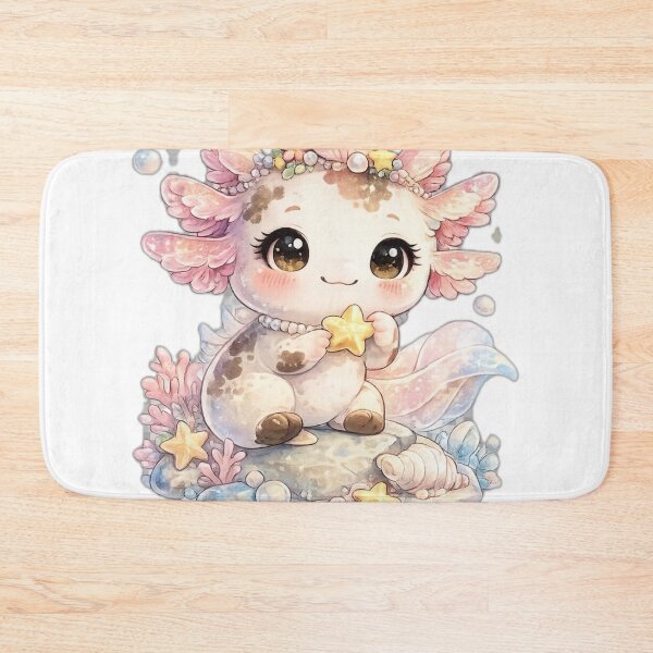 Item preview, Cute Axolotl Mermaid Fantasy designed and sold by DailyDoodlesBySumbul.