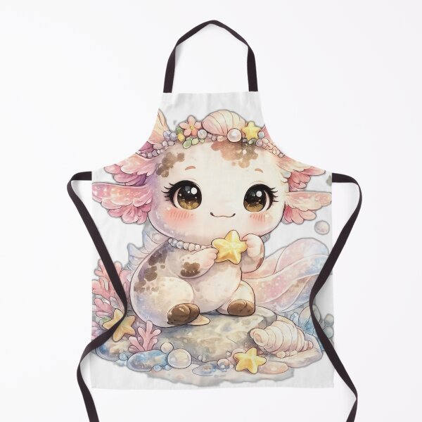 Item preview, Cute Axolotl Mermaid Fantasy designed and sold by DailyDoodlesBySumbul.