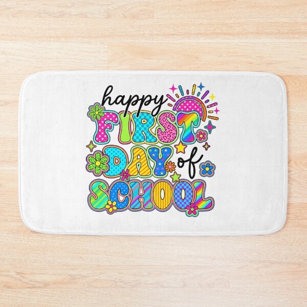 Item preview, Groovy Neon First Day of School Kids Teacher designed and sold by KroghDs.