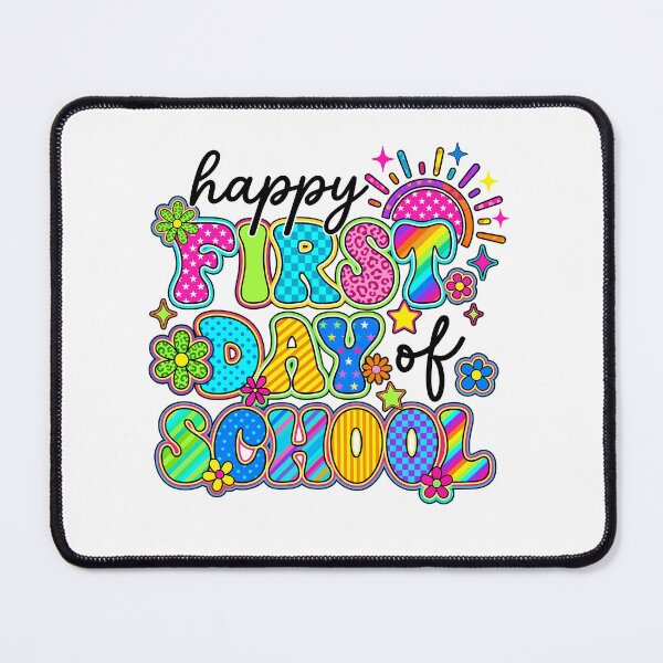 Item preview, Groovy Neon First Day of School Kids Teacher designed and sold by KroghDs.