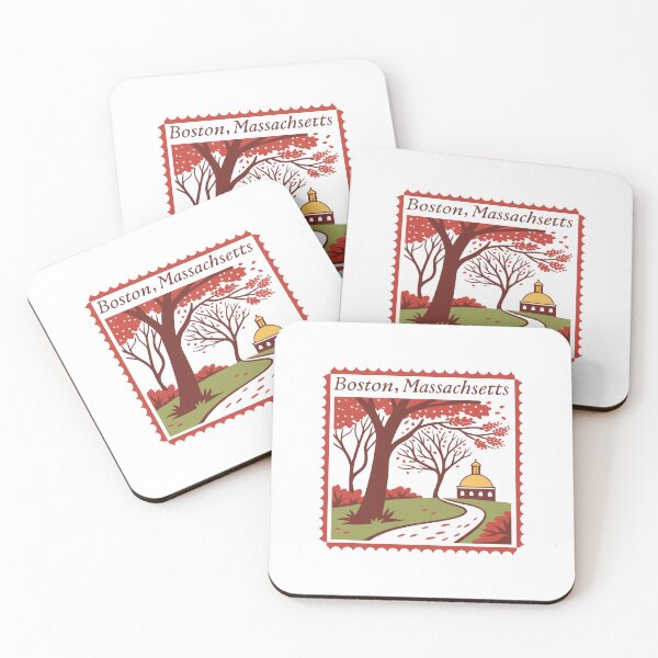 Item preview, Boston Massachusetts City Travel New England Landmark Souvenir designed and sold by Simsimah26Parks.