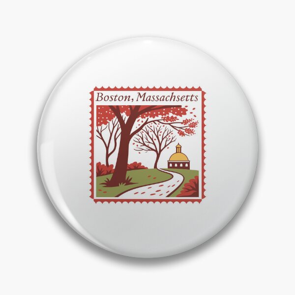 Item preview, Boston Massachusetts City Travel New England Landmark Souvenir designed and sold by Simsimah26Parks.