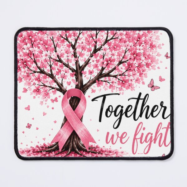 Item preview, Together We Fight Pink Ribbon Tree designed and sold by ⭐ AURA STUDIO.