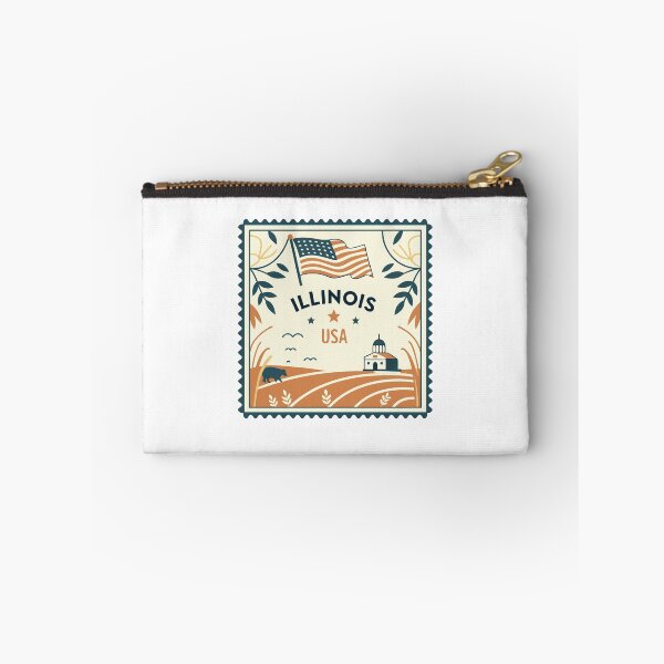 Item preview, Illinois USA American State Pride Illinois Resident Travel Souvenir designed and sold by Simsimah26Parks.