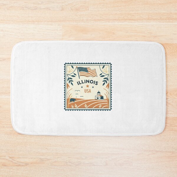 Item preview, Illinois USA American State Pride Illinois Resident Travel Souvenir designed and sold by Simsimah26Parks.