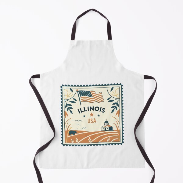 Item preview, Illinois USA American State Pride Illinois Resident Travel Souvenir designed and sold by Simsimah26Parks.