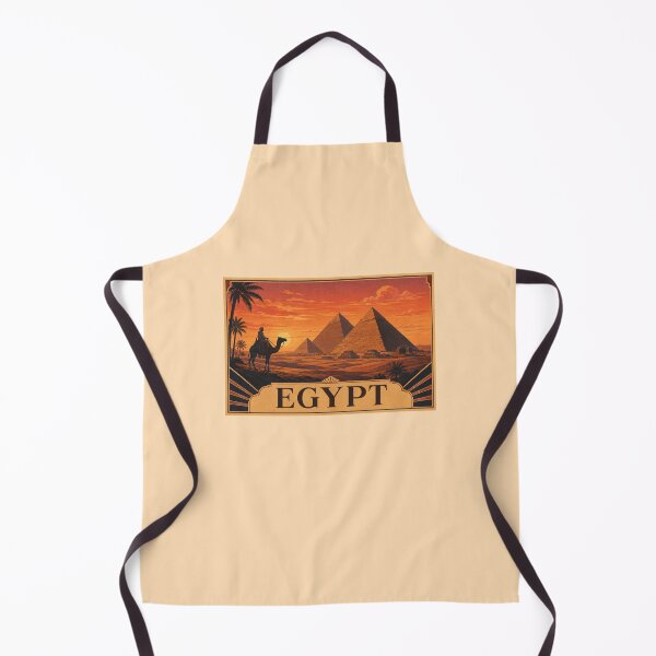 Item preview, Great Pyramids Giza Vintage Travel Poster designed and sold by Inkworksbyshery.