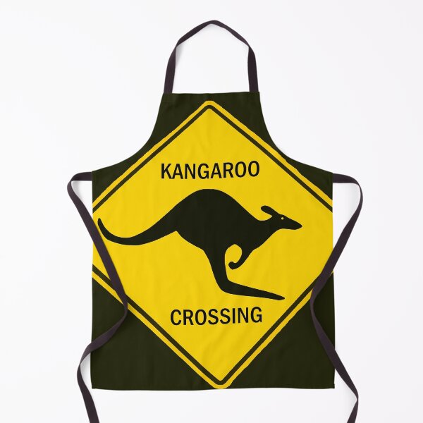 Item preview, Kangaroo Crossing sign designed and sold by Dlt1981.