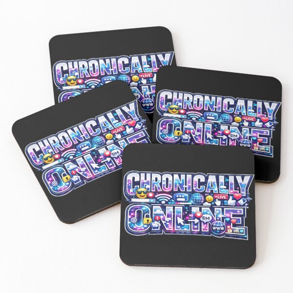Item preview, Chronically Online designed and sold by redsharkuk.