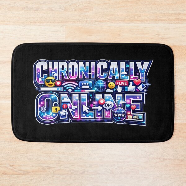 Item preview, Chronically Online designed and sold by redsharkuk.
