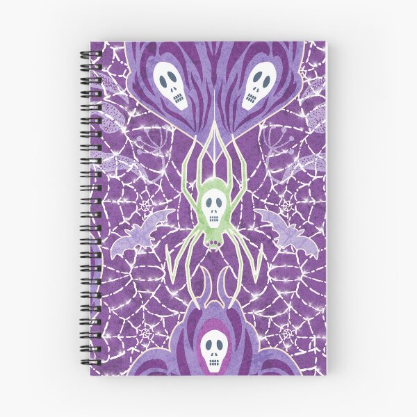 Item preview, Art Nouveau Spiders Skulls and Bats designed and sold by vinpauld.
