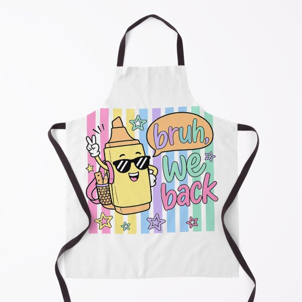 Item preview, Bruh We Back Highlighter Back to School Kids designed and sold by KroghDs.
