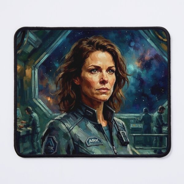 Item preview, The Ark Retro Sci-Fi Series Space Survival Command Deck Tribute Art Movie Poster designed and sold by Art's Diner.