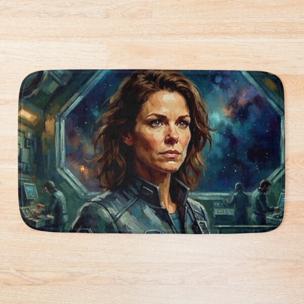 Item preview, The Ark Retro Sci-Fi Series Space Survival Command Deck Tribute Art Movie Poster designed and sold by Art's Diner.