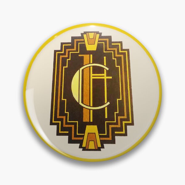 Item preview, ✧- RETRO 1920S ART DECO VINTAGE STYLE - bright background designed and sold by WheelieGdArt.