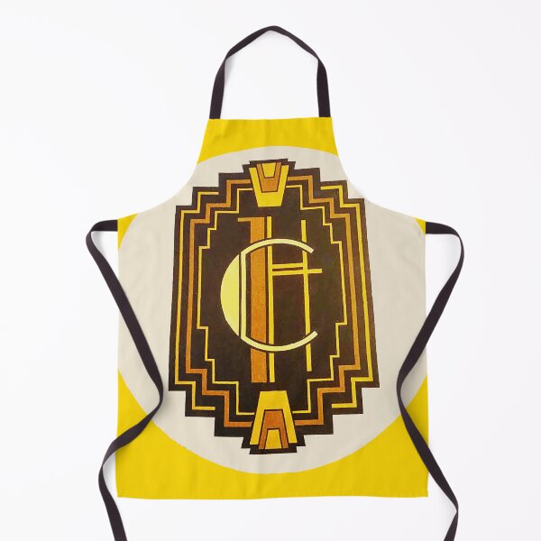 Item preview, ✧- RETRO 1920S ART DECO VINTAGE STYLE - bright background designed and sold by WheelieGdArt.