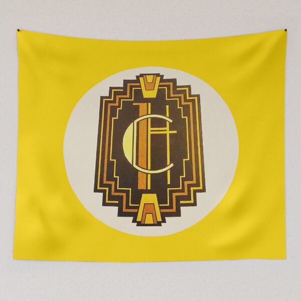 Item preview, ✧- RETRO 1920S ART DECO VINTAGE STYLE - bright background designed and sold by WheelieGdArt.