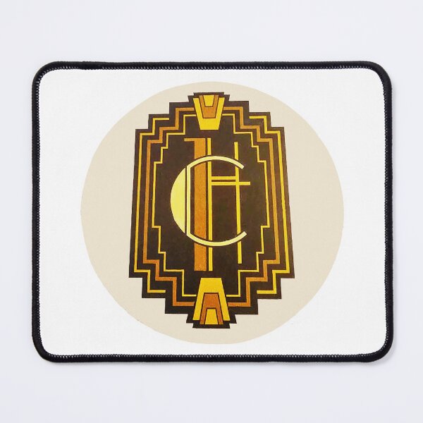 Item preview, ✧- RETRO 1920S ART DECO VINTAGE STYLE - white background designed and sold by WheelieGdArt.
