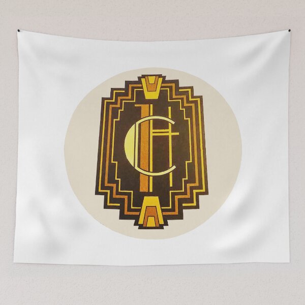 Item preview, ✧- RETRO 1920S ART DECO VINTAGE STYLE - white background designed and sold by WheelieGdArt.