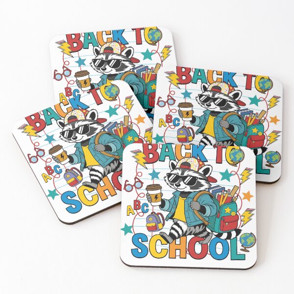 Item preview, Cool Raccoon Back to School Boys Kids designed and sold by KroghDs.