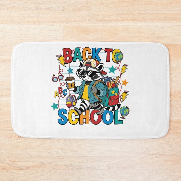 Item preview, Cool Raccoon Back to School Boys Kids designed and sold by KroghDs.