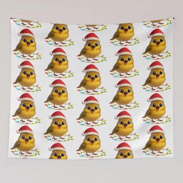 Item preview, Christmas Warbler designed and sold by Sillytoe.