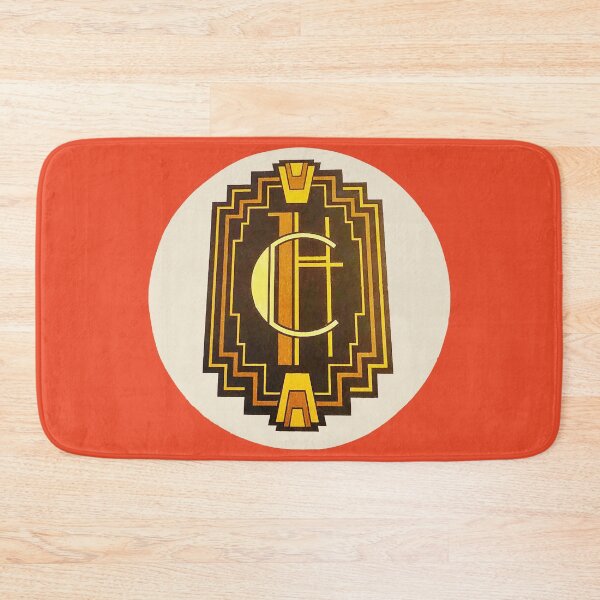 Item preview, ✧- RETRO 1920S ART DECO VINTAGE STYLE - red background designed and sold by WheelieGdArt.