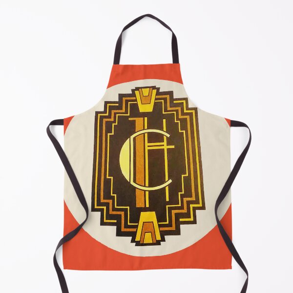 Item preview, ✧- RETRO 1920S ART DECO VINTAGE STYLE - red background designed and sold by WheelieGdArt.