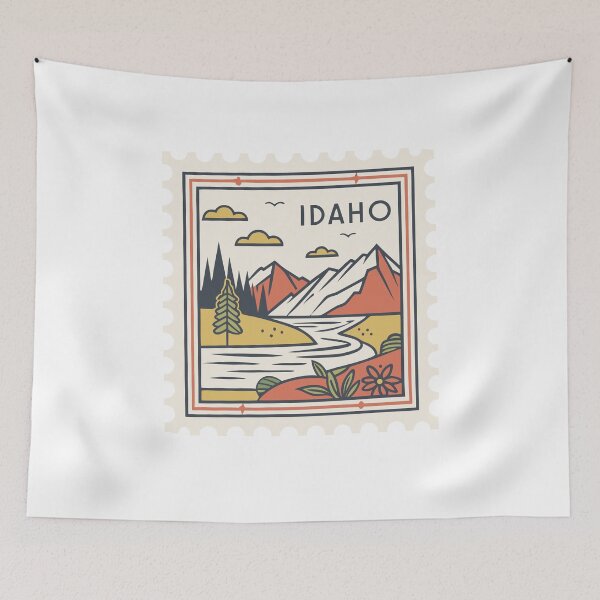 Item preview, Idaho State Mountains River Nature Traveler designed and sold by Simsimah26Parks.