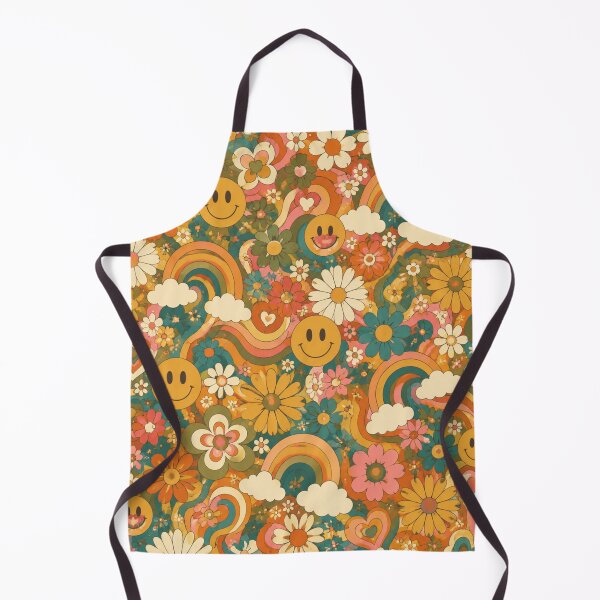Item preview, Retro Groovy Flowers Phone Case | 1970s Psychedelic Daisy Smiley Rainbow Pattern Phone Case | Vintage Aesthetic Funky Floral Design designed and sold by Nara8.
