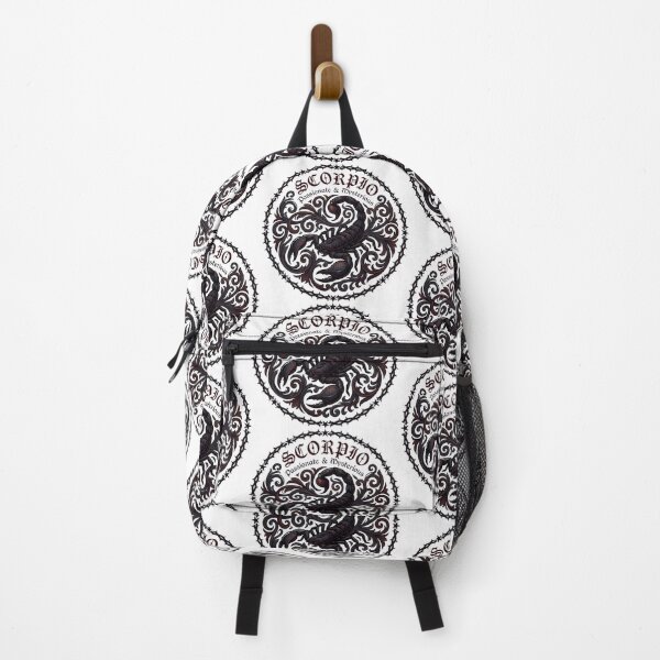 Item preview, Scorpio Daily Horoscopes – Passionate & Mysterious Gothic Zodiac Astrology Design designed and sold by Bhaskar Digital Art.