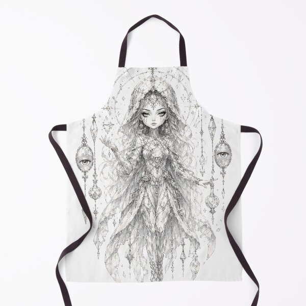 Item preview, Glass Oracle – Crystalpunk Alchemist of Shattered Light designed and sold by ShadowSpriteArt.